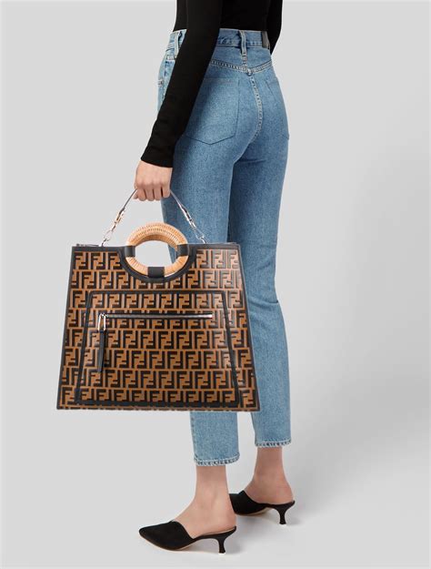 fendi large runaway shopper|Fendi Runaway Shopper .